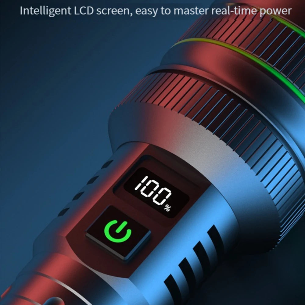 Nightbreaker Pro: linterna LED recargable para aventuras extremas 