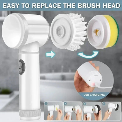 Xiaomi TurboClean Pro – Electric Bathroom Scrubber with Multi-Brush Technology