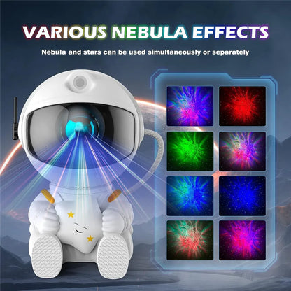 Astronaut's Stargaze: Galaxy & Nebula Projector