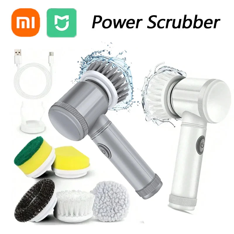 Xiaomi TurboClean Pro – Electric Bathroom Scrubber with Multi-Brush Technology